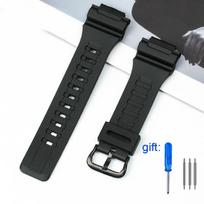 Skirta Casio AQ-S810w 800 W-735H TRT-110H AEQ-110w AE-1000W W-735H SGW-300H MRW-200H F-180WH Silikoninės laikrodžio apyrankės 18mm