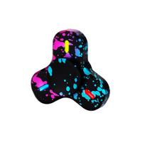 Mini Fidget Spinner Luminous EDC Alloy Relieve Stress Relief Toy Antistresse Hand Spinning Top Tip Glowing Gyroscope Children