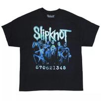 Slipknot Member Numbers T-shirt - New - Slip knot Band 870621345 Shirt - 2 Sided S