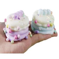New Funny Decompression Vent Squeeze Ball Squishy Stress Reliever Fidget Sensory Toy Simulation Fruit Food Shape Gift for Relief 2pcs