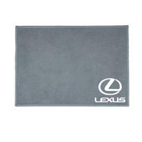 Car Cleaning Rag Cloth Microfiber Towel Wipe Clean Tools For Lexus RX GX460 GX IS250 RX400h UX250h RX350 LX570 LX600 LX470 GX470 pilka spalva