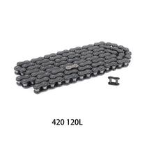 420 Chain 120 Links Replacement for ATV 110CC-250CC Off-road Motorcycle Modification Universal Thick Chain 420 Reinforced Chain