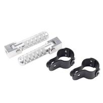 For BMW F650GS F650CS G650GS F700GS F800GS F 700 800 GS Accessories Highway Footrest Foot Pegs Pedals Folding Footpegs Clamps sidabras