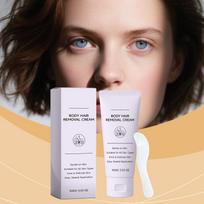 Body Hair Removal Cream Gentle Formula for All Skin Types Suitable for Delicate Skin Easy Application with Included Spatula 100g 3 53oz one size