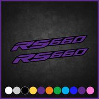 For Aprilia RS660 RS 660 motorcycle accessories fuel tank sticker fairing waterproof reflective decorative sticker 2pcs x 12cm