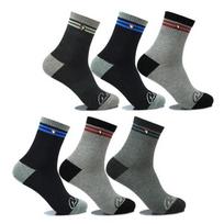 [Arnold Palmer] Anti-Twist Men's Casual Socks Mid-Length 6 Pairs MSP005 250~270mm