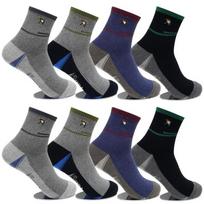 [Arnold Palmer] Anti-twist Men's Casual Socks Mid-Length 8 Pairs AP5616 Cotton Socks AP5616_8 pairs (even colors)