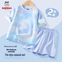 BOBDOG Kids' Colorblock Short Sleeve Sport Set 130