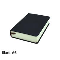 Super Thick Sketchbook 330 Sheets Journal Diary Notebook Writing Blank Notepad  School Supplies Black—A6