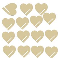 30Pcs/Set Blank Acrylic Circle Drink Tags Useful Party Drinking Tag Rim of Wine Glass Party Decoration (gold,love heart shape) auksas