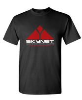unisex's T-shirt, SKYNET AI Cyborg Movie, Loose Casual, Pure Cotton Couple Streetwear Shirt  harajuku oversized t shirt - unisex's ... S įvairiaspalvis