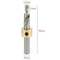 Aluminum Profile Drill Guide Profile Drilling Bit Punch Positioner Metal M6/M8 Power Tools Tool Accessories Professional Tools