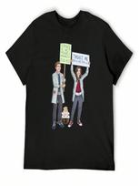 Fitzsimmons - Science March T-Shirt Graphic T Shirts Custom T Shirt unisexs Graphic T-Shirts Funny S įvairiaspalvis