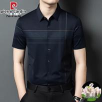 Pierre Cardin Men's Silk Blend Short-Sleeve Shirt 130