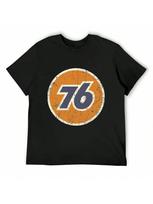 76 Oil Union Vintage T-Shirt Sweat Vintage Anime Shirt Summer Clothes unisex T Shirts S įvairiaspalvis
