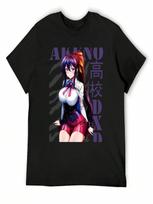 Akeno T-Shirt Customs Summer Shirt Summer Top Blanks unisexs Fashion S įvairiaspalvis