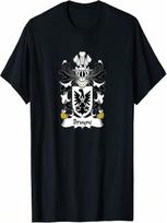 Bruyne Coat Of Arms - Family Crest T-Shirt S įvairiaspalvis