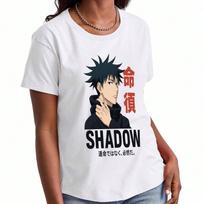 Senpai Anime Girl unisex's Cotton T Shirt, Premium Cotton Graphic, Durable, Casual Fashion. Featuring Japanese Manga Style Art, Comfortable And Stylis S įvairiaspalvis
