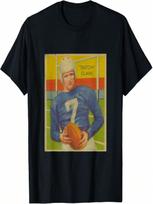 Dutch Clark 1935 Vintage Football Card Style Retro T-Shirt S įvairiaspalvis
