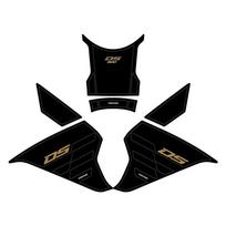 For VOGE DS900X DSX900 Motorcycle Rubber Fuel Tank Decoration And Protection Stickers Pad Bike Colorful Decals Can Choose Style auksinė