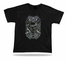 Skeleton Evil Pirate Sword Monster modern awesome modern tshirt stylish design 4XL