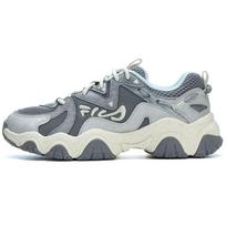 FILA Fluid 4 Fabric Synthetic Leather Cat Paw 4.0 Comfortable Sports Low-Top Lifestyle Shoes Women sneaker Alloy-Gray F12W322107FAD 35.5