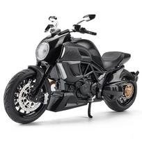 1/12 Ducati Diavel Carbon Raudonas Metalinis Transporto Priemonės Kolekcionuojamas Hobis Motociklo Modelis Žaislai Gimtadienio Dovana Vaikams juoda