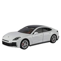 1/24 Porsche Panamera 2025 Kupė Lydinio Automobilio Modelis Metalinis Diecast Sportinis Transporto Priemonės Automobilio Modelis Imituojamas Garsas ir Šviesa Vaikų Žaislas Dovana balta