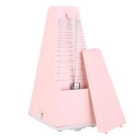 Metronome Metal Mechanical Core Violin Piano Guitar Musical Instrument AccessoriesPink
