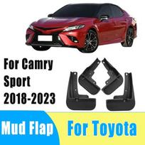 4 vnt. Automobilio padangų purvasaugis Vandeniui atsparus Apsaugo nuo purvo taškymosi Automobilio purvasaugio apdailos aksesuaras Toyota Camry Sport 2018- Camry Sport 18-23