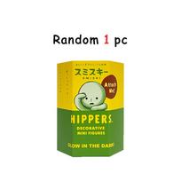 Smiski HIPPERS Glow Decorative Mini Figures Blind Box Smiski Hippers Series Collection Glow In The Dark Mystery Box Friend Gift