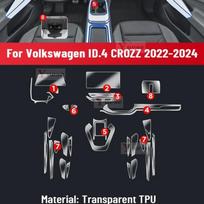 For VOLKSWAGEN ID.4 CROZZ 2024 Auto Central Control Screen TPU Navigation Anti Scratch interior Protection Film Sticker Left Hand Drive