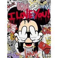 Disney Diamond Mosaic 30x40cm Colorful Diamond Painting Mickey Mouse Full Round Embroidery Cartoon Creative Hobbies Wall Decor Round 20x30cm