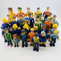 5-15 vnt. Priešgaisrinės gelbėjimo tarnybos Samas ir Priešgaisrinės gelbėjimo tarnybos Samanta Veikėjų Kolekcija Modelis Figūrėlės Žaislai Animacinis Filmukas Sąnarių Judinamos Veiksmo Figūrėlės Vaikams Dovana