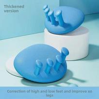 Professional Foot Arch Trainer Strengthen Toes Support Plantar Improve Balance Muscle Tone Posture Alignment mėlyna