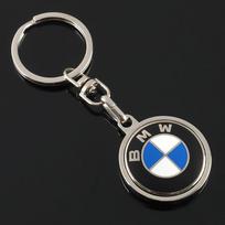 BMW M 1 2 3 4 5 6 7 serijoms X1 X2 X3 X4 X5 F20 E36 E46 E90 E39 F10 automobiliui Metalinis raktų pakabukas Kūrybiška dovana Interjero aksesuarai juoda