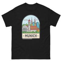 Munich World Travel Urban Area City T-Shirt XL