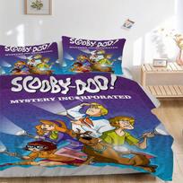Scooby-Doo Mystery Incorporated Bedding Set  Comforter Cover Gift for Bedroom,Includes 1 Cover and 2 Pillowcases, No InsertB209 135x200cm