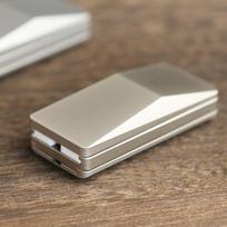 Pickup Stainless Steel Mechanical Slider EDC Fidget Toys Mechanical Fidget Slider Office Stress Relief Toys Adults Gift