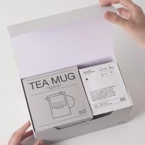 Magpie&Tiger Tea Mug & Non-Caffeine Herbal Tea Gift Set #Pumpkin Tea Tea Gift Set #Pumpkin Tea