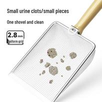 Stainless Steel Cat Litter Scoop with Fine Mesh for Bentonite Mineral Sand Stainless Steel Cat Litter Scoop