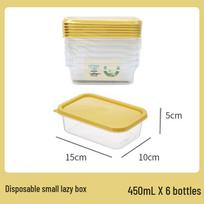 Fresh Life Disposable Meal Prep Containers (6-Pack)