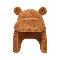 UGG Polyester, Flannelette Beanies Kids' Brown 101500-CHE-4-6Y-24 OS