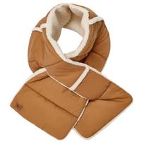 UGG Brand Logo Nylon Knit Scarves Women's Chestnut 101015 CHE F