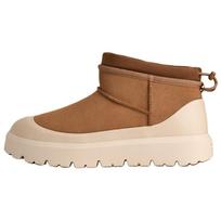 UGG CL ULTRA MINI WEATHER Suede Thermal Fleece Lined, Versatile Round Tip, Colorful Shell Short Snow Boots Men's 1174196-CWTC 41