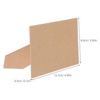3Pcs Picture Frame Backing Stand Easel Back 5 Inch Quick Install DIY Photo Frame Accessories Tabletop Display Board Support chaki
