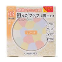 Canmake Marshmallow Finish Powder Refill 03 Plumeria Wreath Removes with face wash UV protection ~Abloom~ 4.0g Tone-up, only,