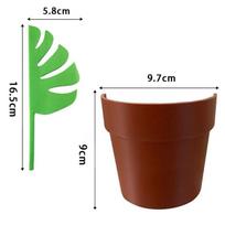 Veidrodis Monstera Vonios Organizatorius Veidrodis Papuošalų Apyrankių Laikiklis Laikrodžių Piniginės Laikiklis Dantų Šepetėlių Dantų Pastos Organizatorius