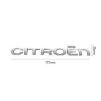 Metaliniai automobilio priekinio variklio dangčio emblemos priedai Citroen C4 C-Elysee Picasso C3 C5 C1 DS3 DS5 DS4 Jumper Xsara Nemo Sega C-quatre C8 sidabras