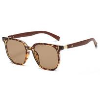 Trendy UV Protection Wood Grain Sunglasses Outdoor Street PhotographyX Cycling Eyewear Shades for Women & Men
